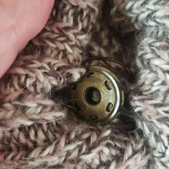 JM Collection Alpaca blend Grandpa Cardigan Sweater Size Large - Picture 6 of 7